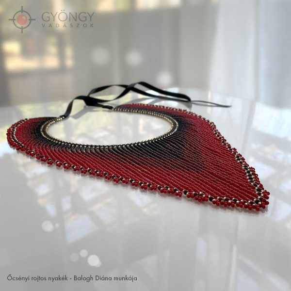 Őcsényi rojtos nyakék - Balogh Diána munkája